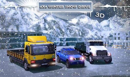 download 4x4 Winter snow drive 3D apk